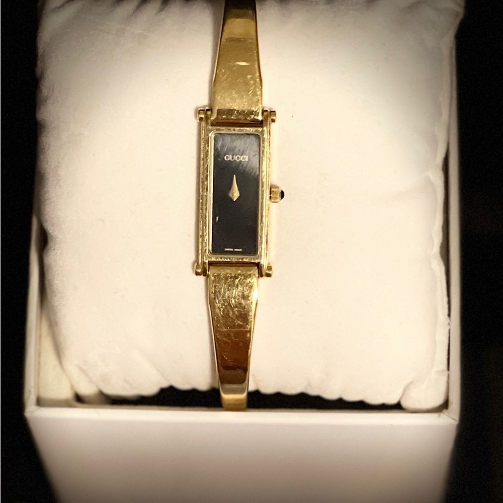 Authentic Gucci Gold Watch